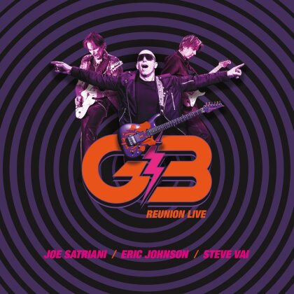 G3, Joe Satriani, Steve Vai & Eric Johnson - Reunion Live - 25th Anniversary Reunion Tour (Gatefold, Black Vinyl, 4 LPs)