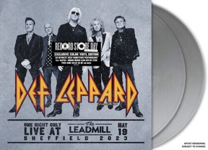 Def Leppard - Live At The Leadmill - Sheffield 2023 (RSD 2024, Silver Colored Vinyl, 2 LPs)