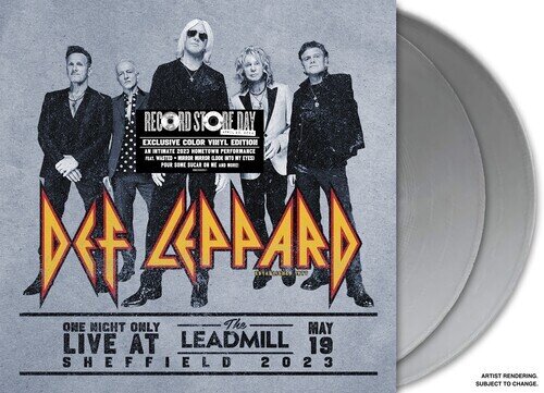 Def Leppard - Live At The Leadmill - Sheffield 2023 RSD 2024, Silver Colored Vinyl, 2 LP