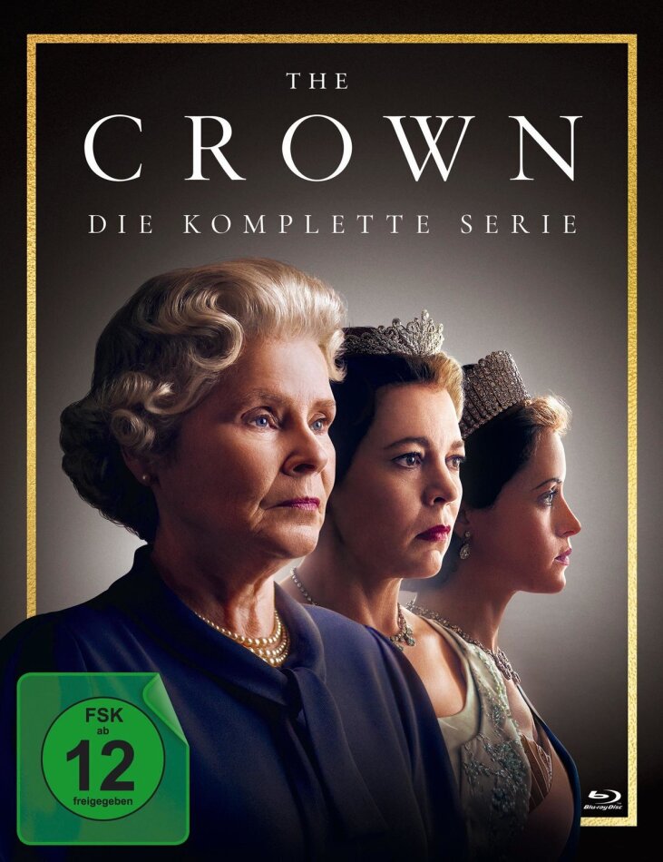 The Crown - Die komplette Serie 24 Blu-rays