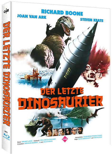 Der letzte Dinosaurier (1977) Cover B, Limited Edition, Mediabook, Blu-ray + DVD