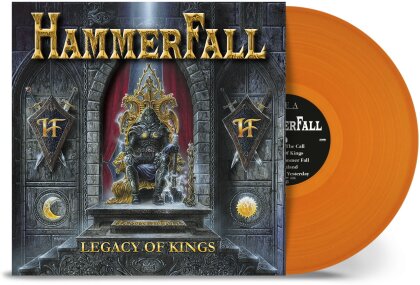 Hammerfall - Legacy Of Kings (2024 Reissue, Nuclear Blast, Gatefold, Solid Orange Vinyl, LP)