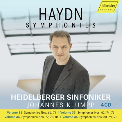 Heidelberger Sinfoniker & Joseph Haydn (1732-1809) - Symphonies Vol. 32, 33, 34 & 35 (4 CDs)