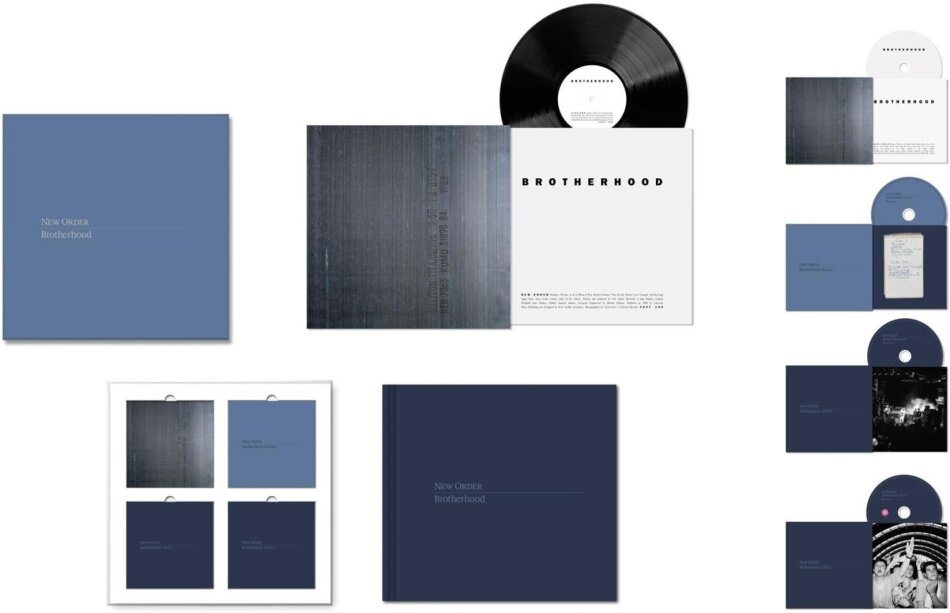 New Order - Brotherhood 2024 Reissue, Definitive Edition, LP + 2 CDs + 2 DVDs