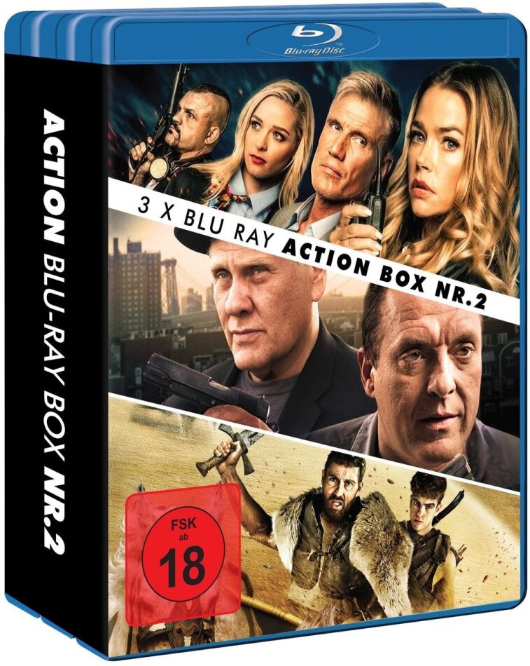 Action Blu-ray Box Nr. 2 3 Blu-rays