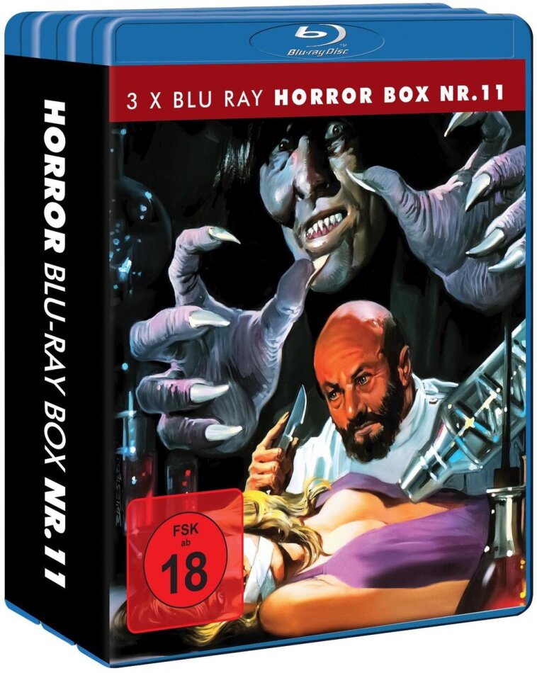 Horror Blu-ray Box Nr. 11 3 Blu-rays
