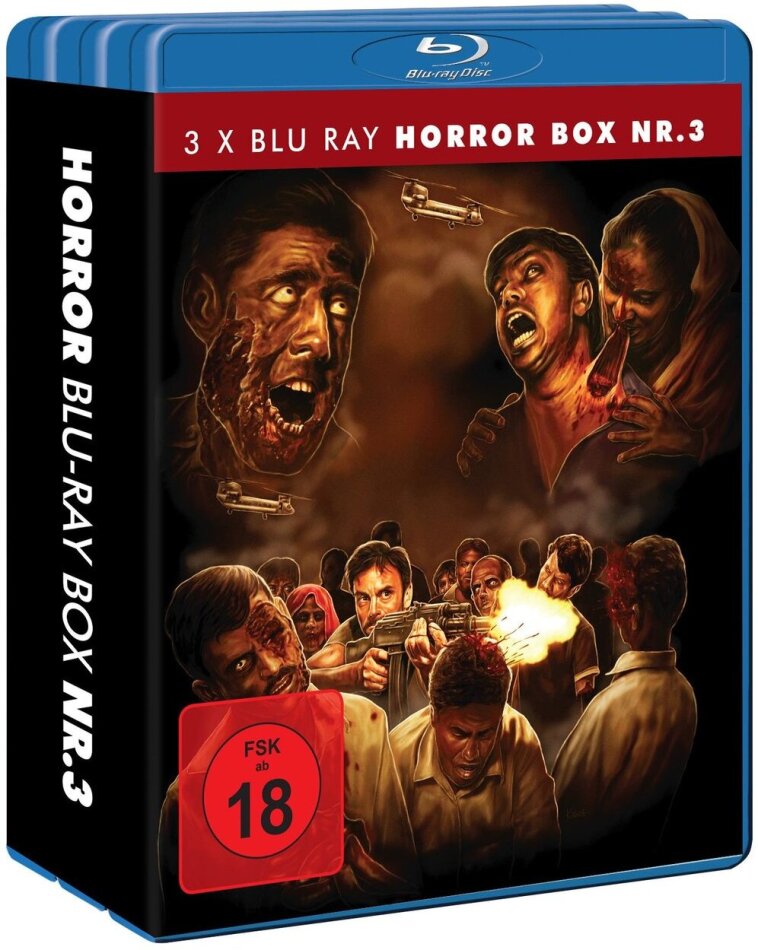 Horror Blu-ray Box Nr. 3 3 Blu-rays