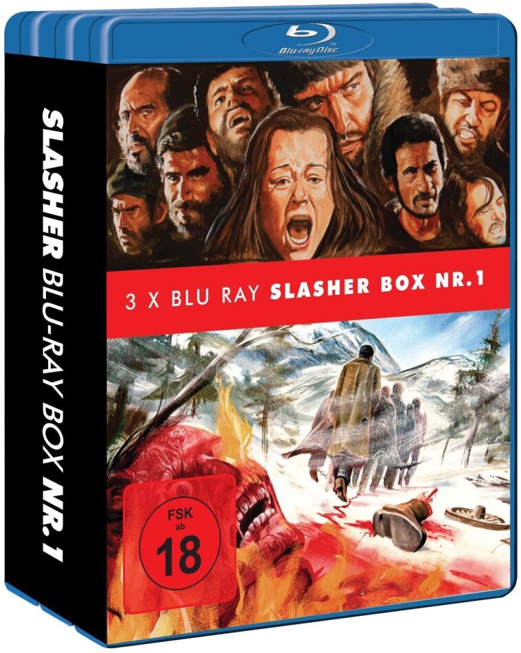 Slasher Blu-ray Box Nr. 1 3 Blu-rays