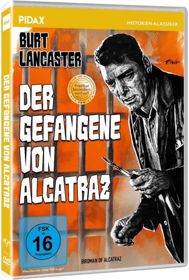 Der Gefangene von Alcatraz (1962) Pidax Historien-Klassiker