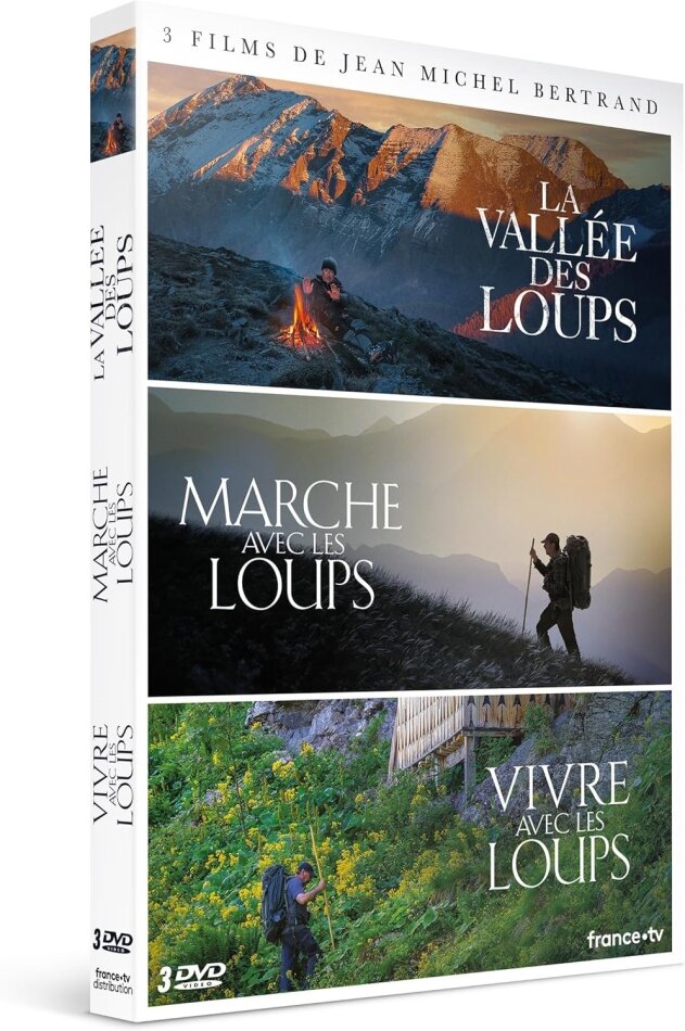 La vallée des loups / La marche des loups / Vivre avec les loups 3 DVDs