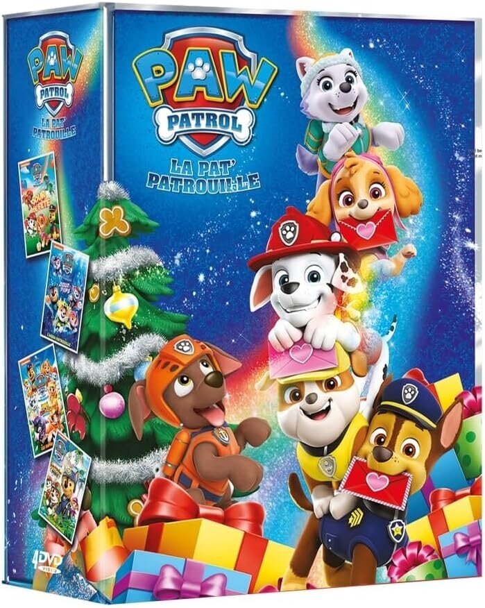 PAW Patrol - La pat' patrouille - Jour de fête / Aqua Pups, l’Aqua Patrouille / Les Super Chats / Mission Jungle 4 DVDs