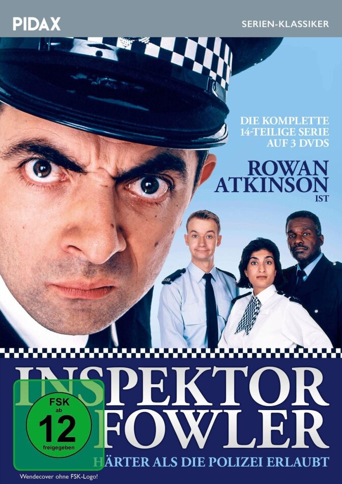 Inspektor Fowler - Härter als die Polizei erlaubt - Die komplette Serie Pidax Serien-Klassiker, 2 DVDs