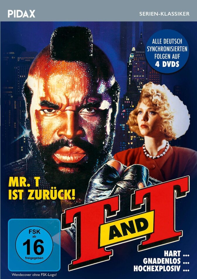 T and T - Alle deutsch synchronisierten Folgen Pidax Serien-Klassiker, 4 DVDs