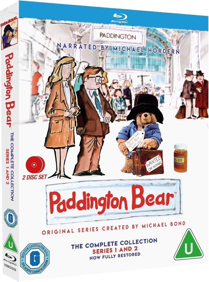 Paddington Bear - The Complete Collection: Series 1 and 2 Pop-Up Edition, Limited Edition, Remastered, Restaurierte Fassung, 2 Blu-rays