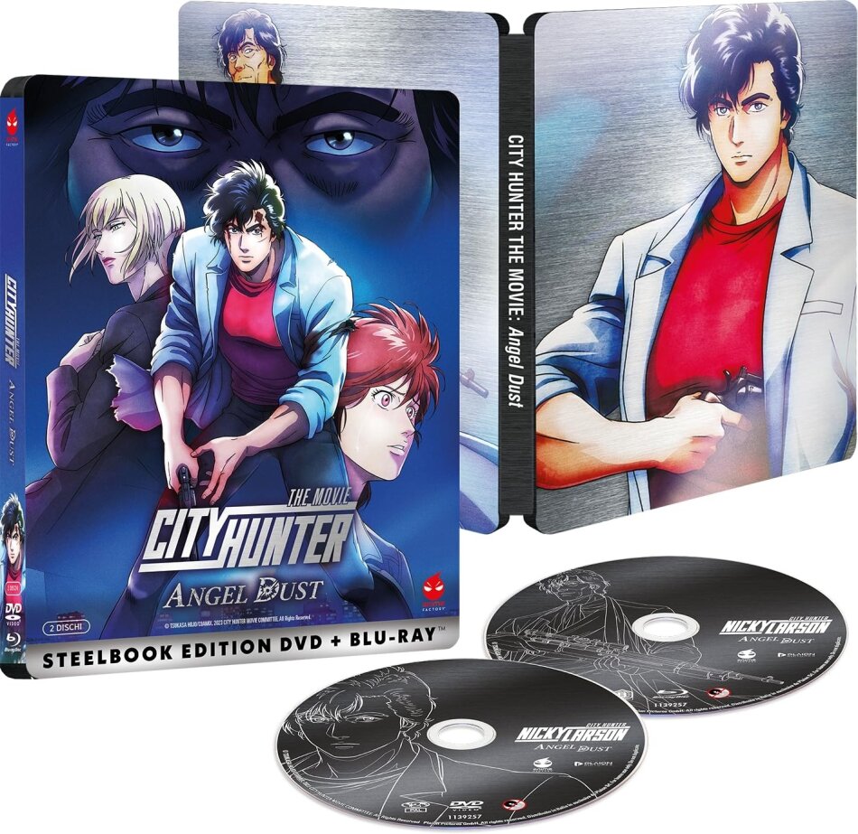 City Hunter: Angel Dust - The Movie (2023) Limited Edition, Steelbook, Blu-ray + DVD