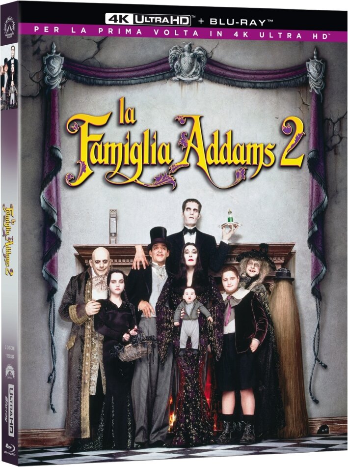 La Famiglia Addams 2 (1993) 4K Ultra HD + Blu-ray