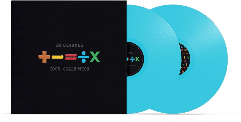 Ed Sheeran - +-=/* (TOUR COLLECTION) 140 Gramm, Blue Vinyl, 2 LPs