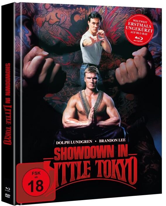 Showdown in Little Tokyo (1991) Limited Edition, Mediabook, Uncut, Blu-ray + DVD