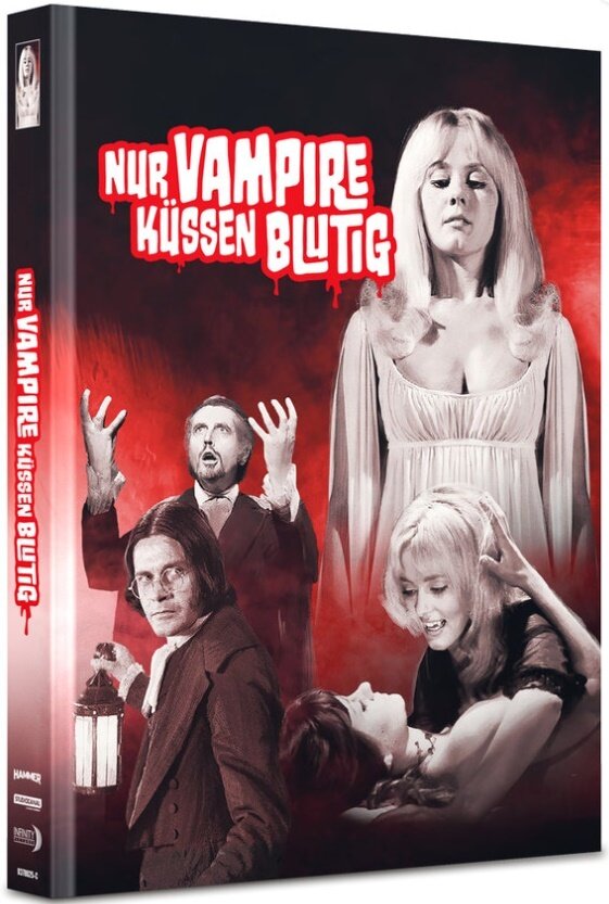 Nur Vampire küssen blutig (1971) Cover C, Limited Edition, Mediabook, Blu-ray + DVD