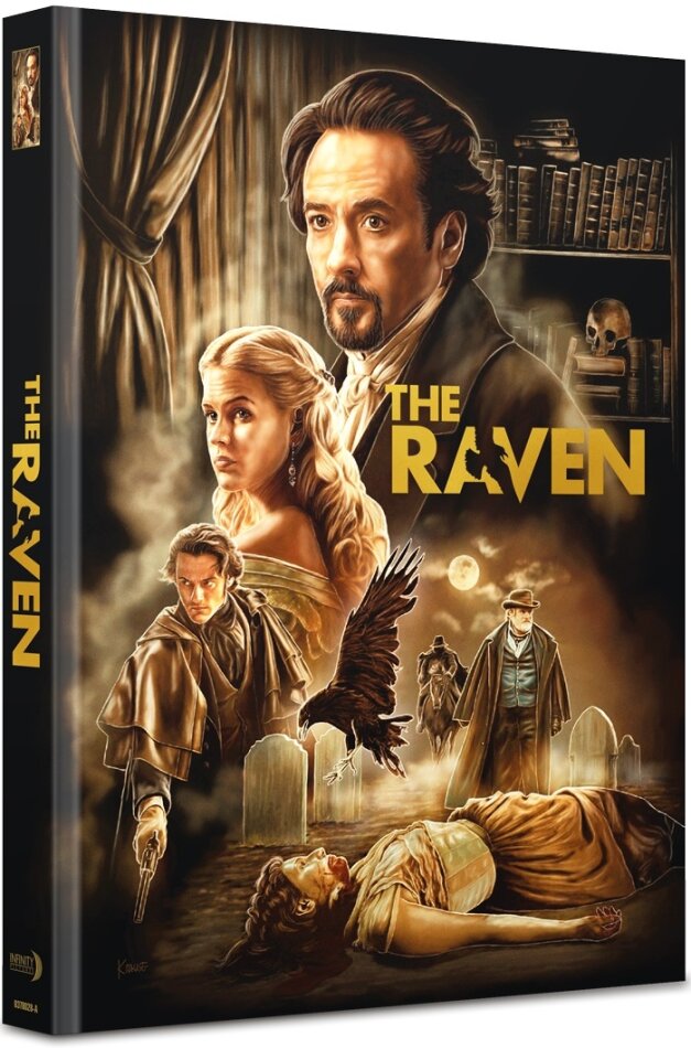 The Raven (2012) Cover A, Limited Edition, Mediabook, Blu-ray + DVD