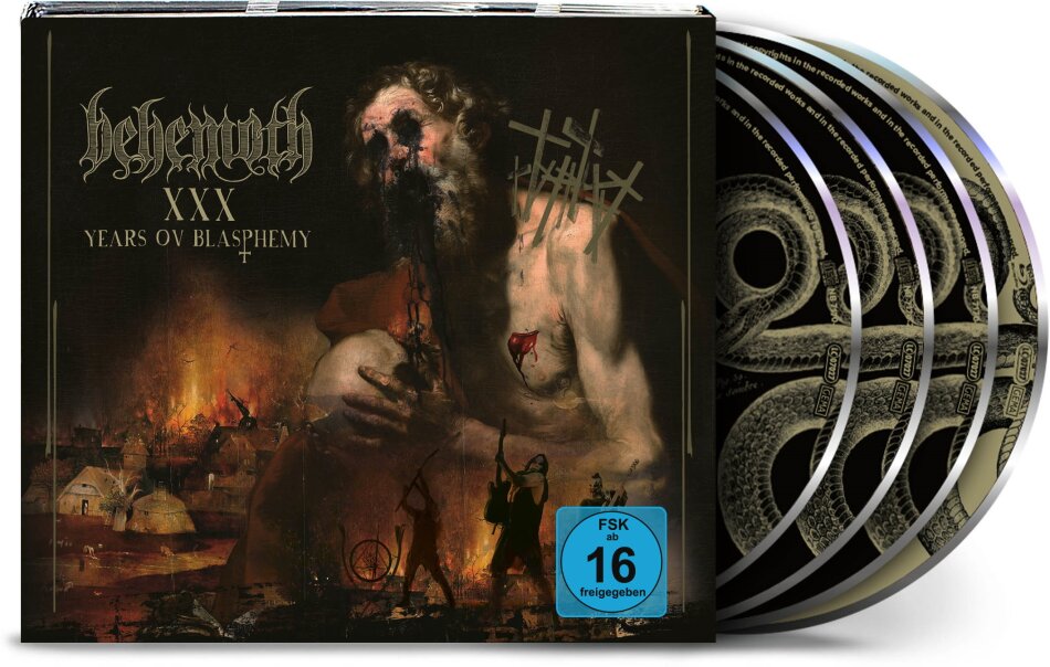 Behemoth - XXX Years Ov Blasphemy 3 CDs + Blu-ray