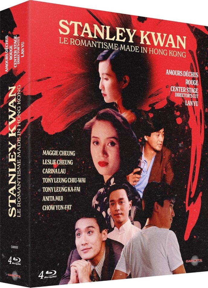 Stanley Kwan - Le Romantisme made in Hong Kong - Amours déchus / Rouge / Center Stage (Director's Cut) / Lanyu 4 Blu-rays