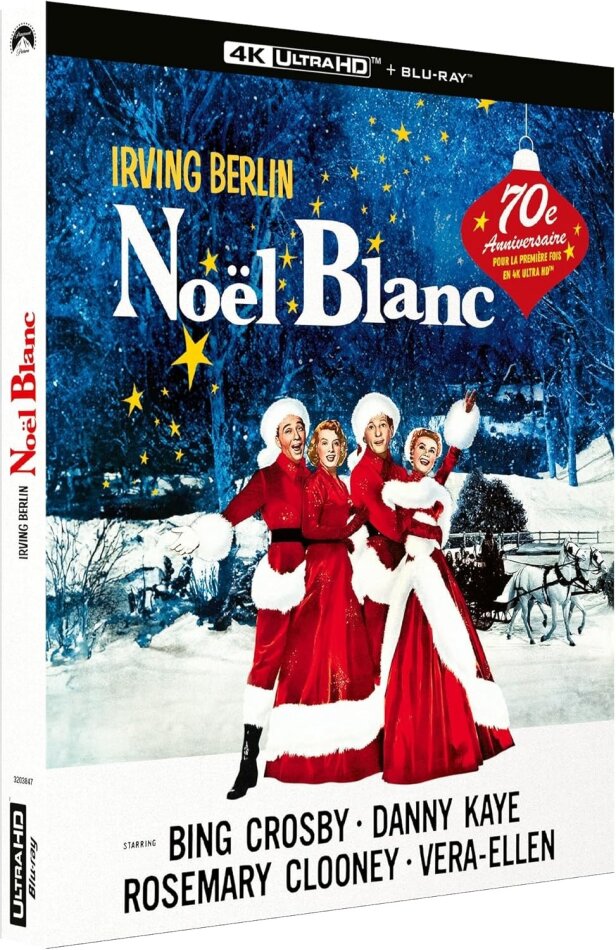 Noël blanc (1954) Édition 70ème Anniversaire, 4K Ultra HD + Blu-ray
