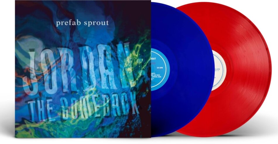 Prefab Sprout - Jordan 2024 Reissue, Sony, Blue & Red Vinyl, 2 LPs