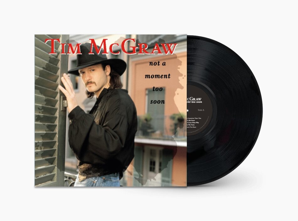 Tim McGraw - Not A Moment Too Soon 2024 Reissue, Curb Records, 30th Anniversary Edition, LP