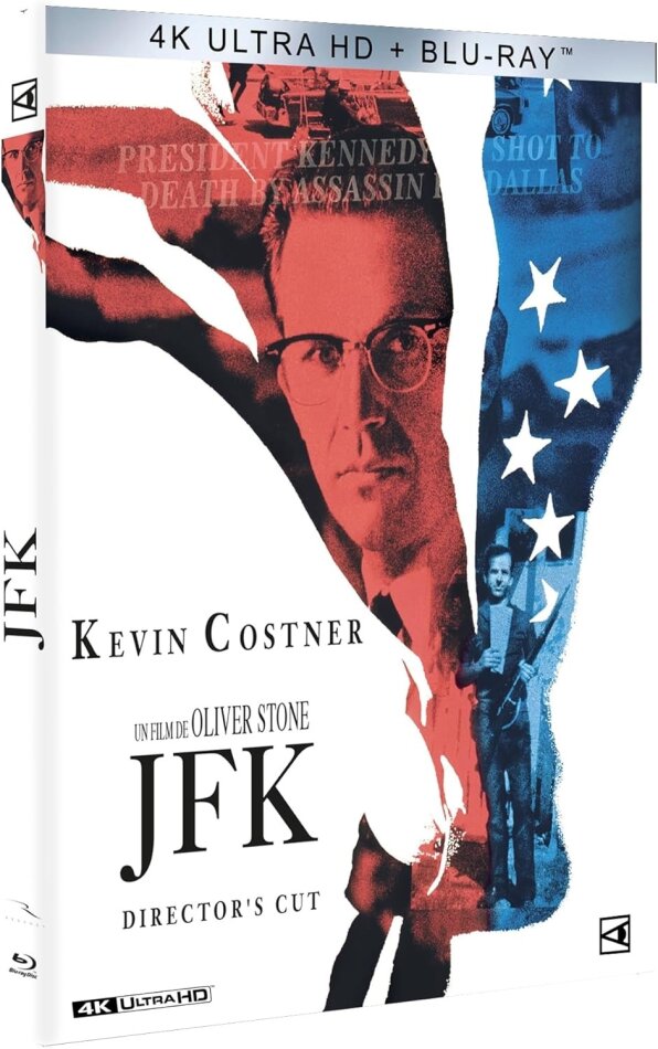 JFK (1991) Director's Cut, 4K Ultra HD + Blu-ray