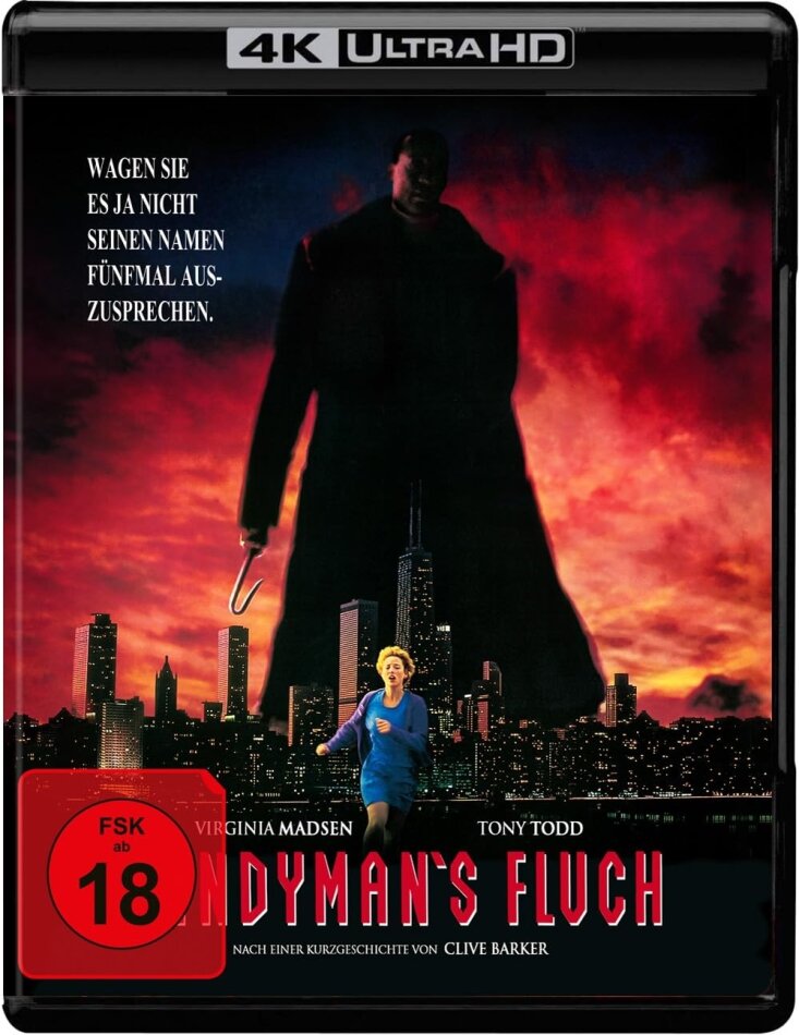 Candyman (1992) Unrated, 4K Ultra HD + Blu-ray