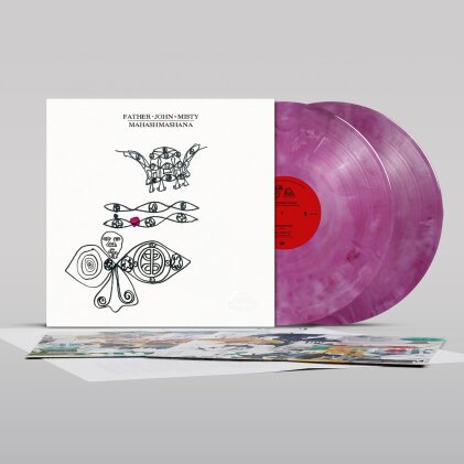 Father John Misty (Josh Tillman/Ex-Fleet Foxes) - Mahashmashana (Limited Edition, Plum & Silver Vinyl, 2 LPs)