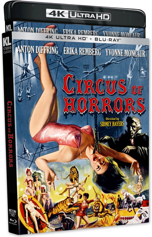 Circus of Horrors (1960) Kino Lorber Studio Classics, 4K Ultra HD + Blu-ray