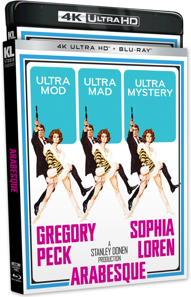 Arabesque (1966) Kino Lorber Studio Classics, 4K Ultra HD + Blu-ray