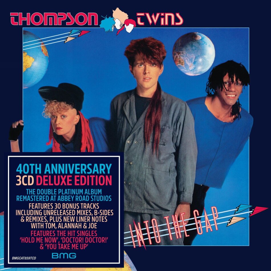 Thompson Twins - Into The Gap 2024 Reissue, BMG Rights Management, 40th Anniversary Edition, Deluxe Edition, 3 CDs