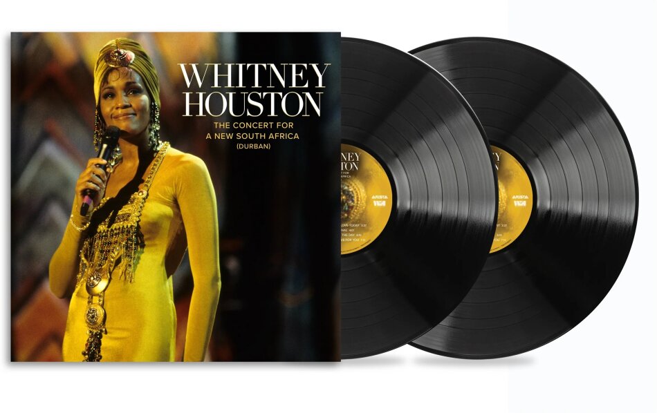Whitney Houston - Concert For A New South Africa (Durban) 2 LPs