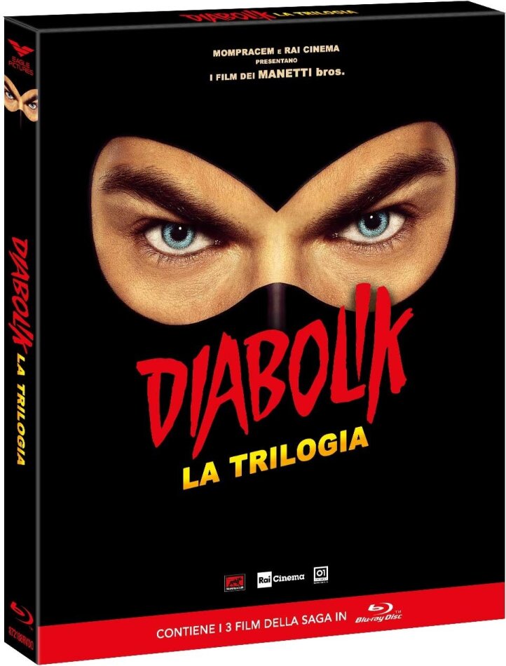 Diabolik - La Trilogia 3 Blu-rays