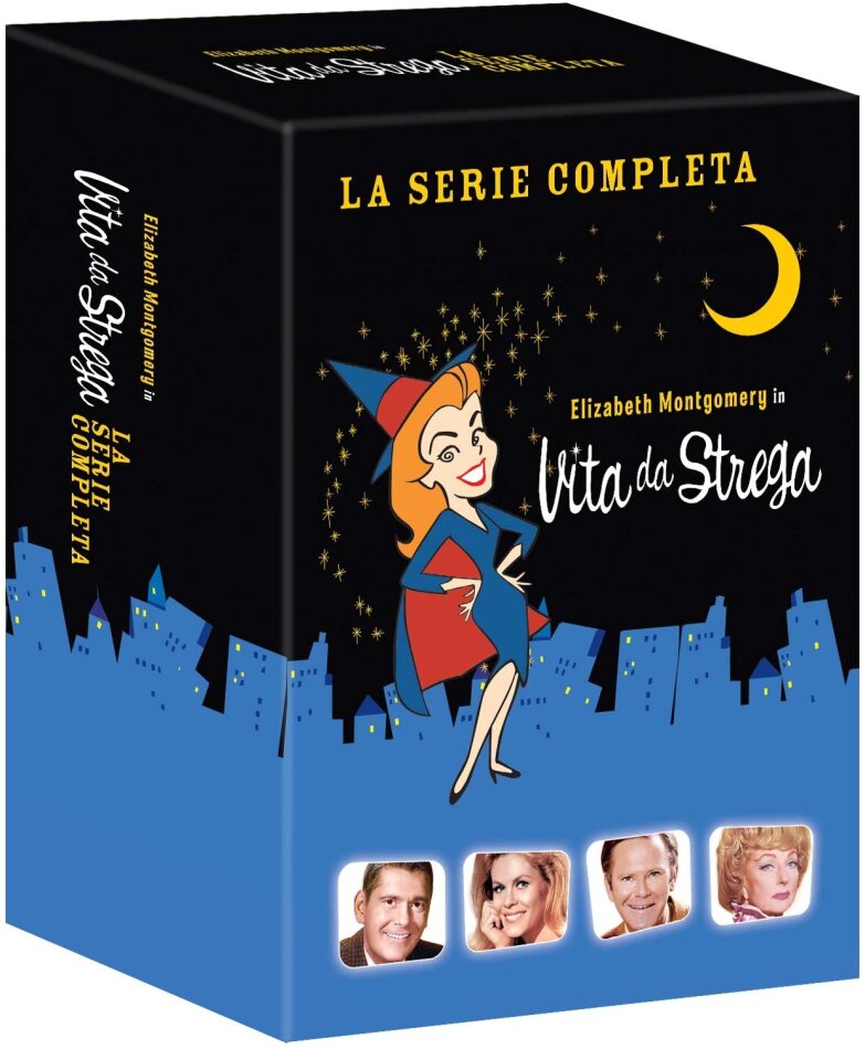 Vita da strega - La Serie Completa Neuauflage, 34 DVDs