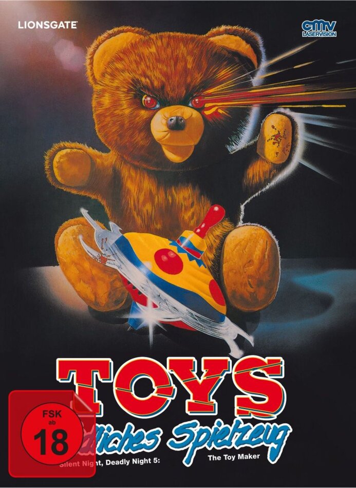Toys - Tödliches Spielzeug (1991) Cover A, Limited Edition, Mediabook, Uncut, Blu-ray + DVD