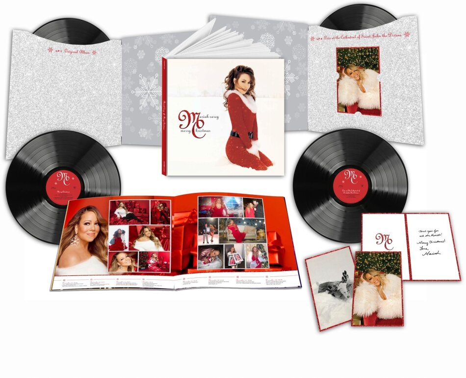Mariah Carey - Merry Christmas 2024 Reissue, Sony, 30th Anniversary Edition, Deluxe Edition, 2 LPs