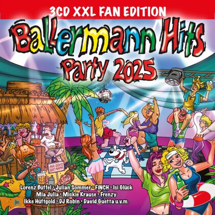 Ballermann Hits Party 2025 (XXL Fan Edition) (3 CDs)