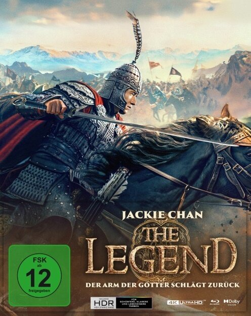 The Legend - Der Arm der Götter schlägt zurück (2024) Limited Edition, Mediabook, 4K Ultra HD + Blu-ray
