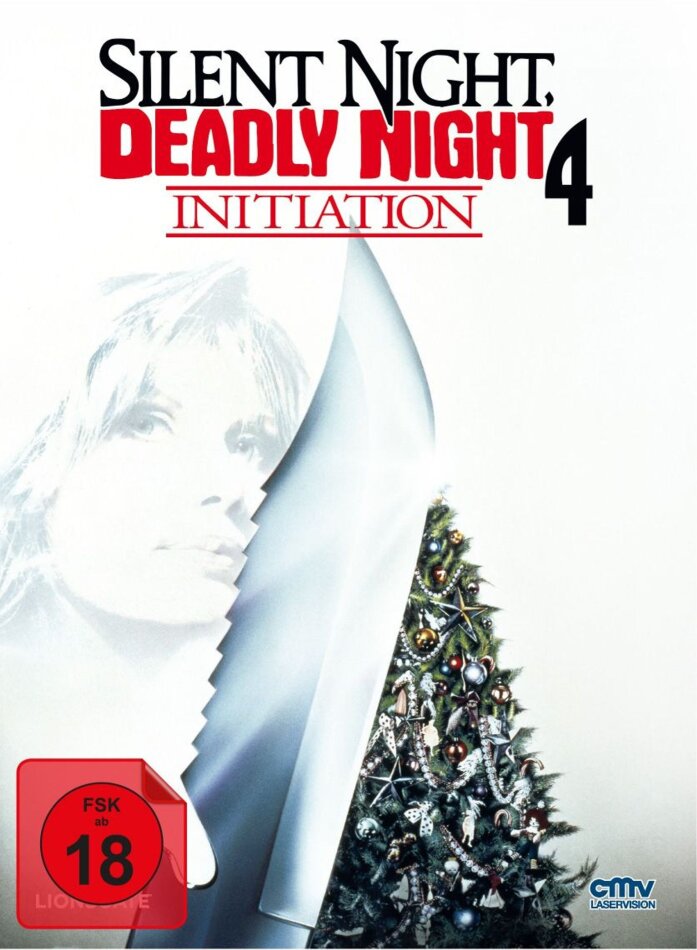 Silent Night, Deadly Night 4: Initiation (1990) Cover B, Limited Edition, Mediabook, Uncut, Blu-ray + DVD