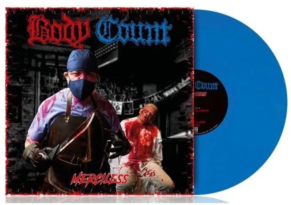 Body Count (Ice-T) - Merciless Limited Edition, Blue Vinyl, LP