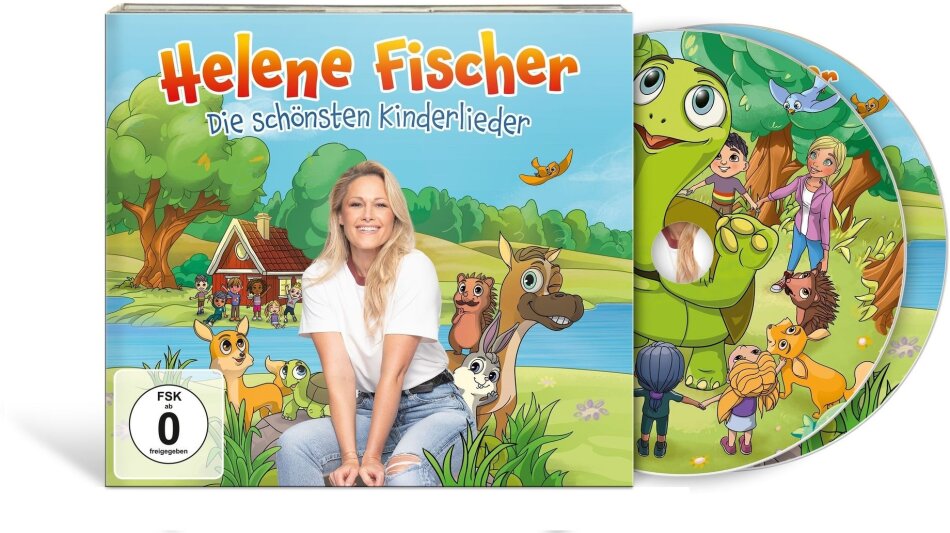 Helene Fischer - Die schönsten Kinderlieder Deluxe Edition, CD + DVD
