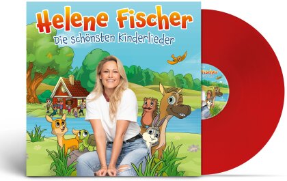 Helene Fischer - Die sch&ouml;nsten Kinderlieder (Limited Edition, Rotes Vinyl, LP)