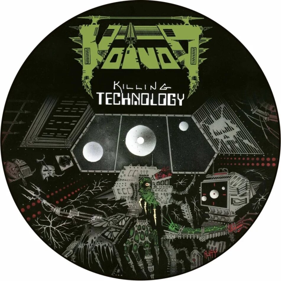 Voivod - Killing Technology 2024 Reissue, High Roller Records, Picture Disc, LP