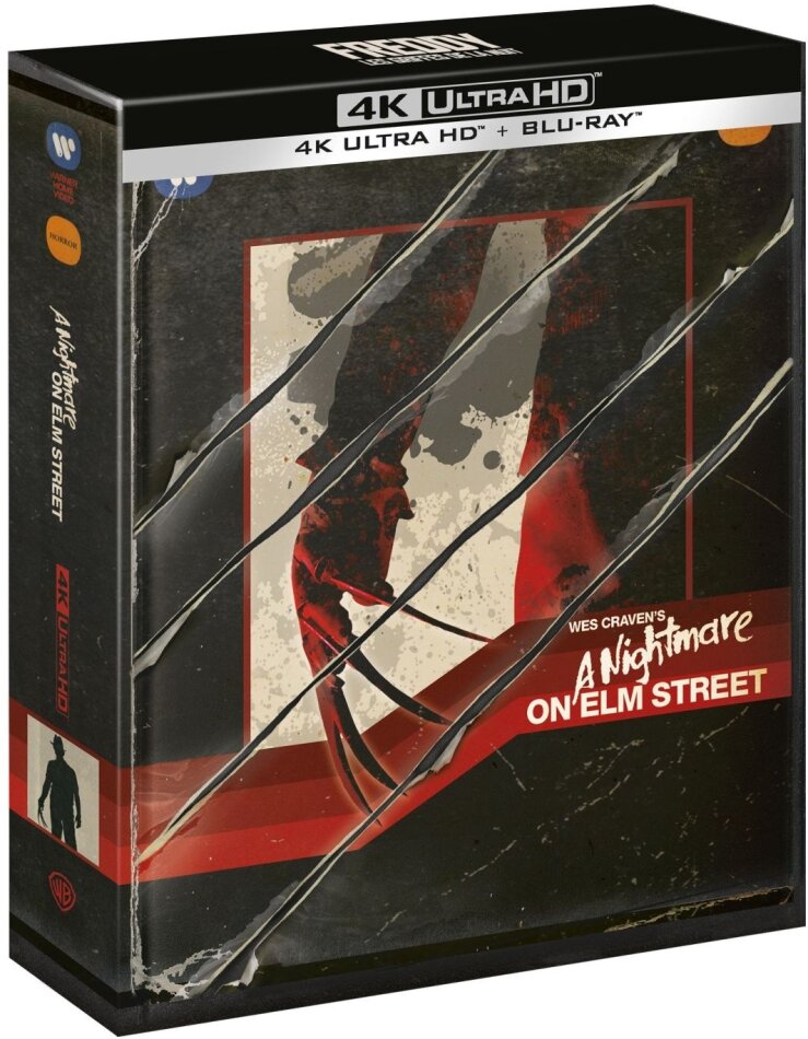 A Nightmare on Elm Street - Les griffes de la nuit (1984) + Goodies, Limited Collector's Edition, Steelbook, 4K Ultra HD + Blu-ray