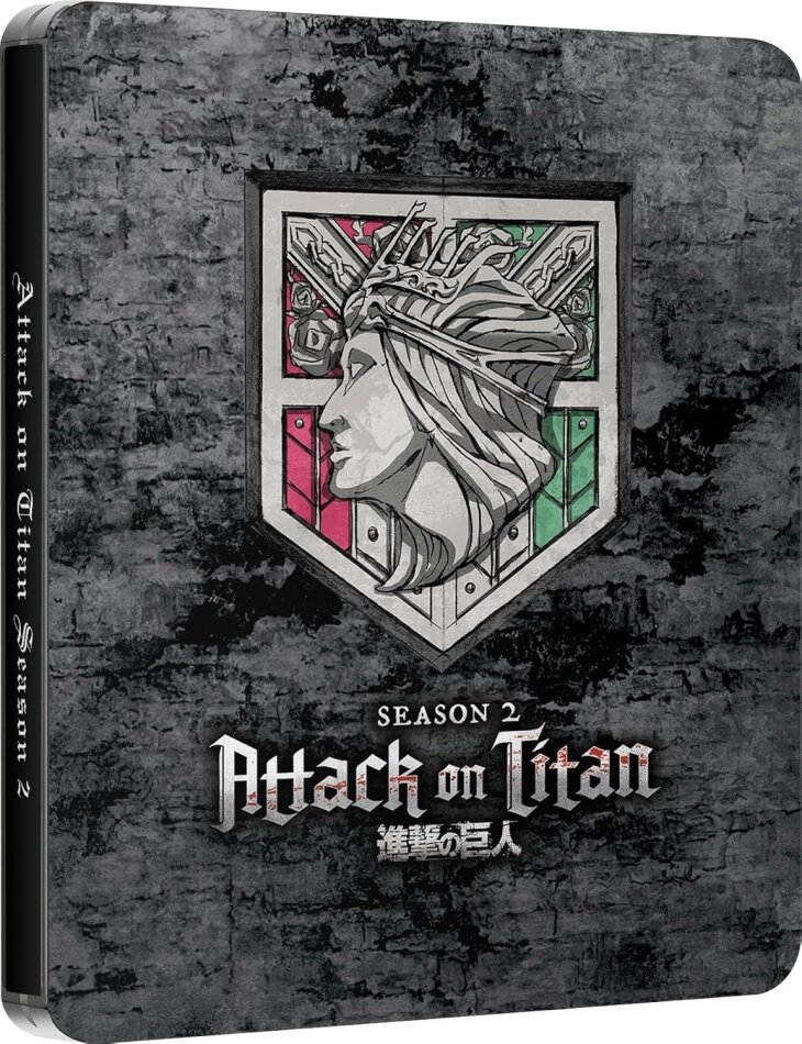 Attack on Titan - Season 2 Limited Edition, Steelbook, 2 Blu-rays