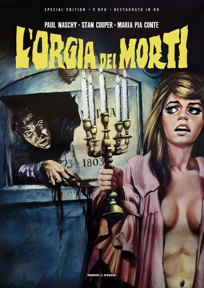 L'orgia dei morti (1973) Restaurierte Fassung, Special Edition, 2 DVDs